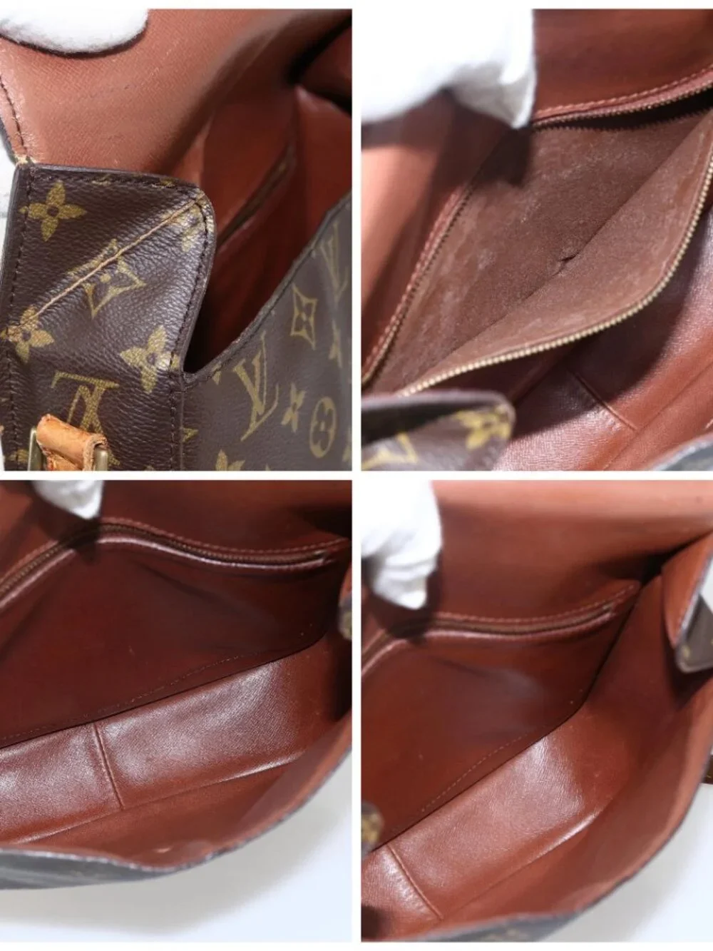 LOUIS VUITTON Monogram Saint Cloud GM Shoulder Bag